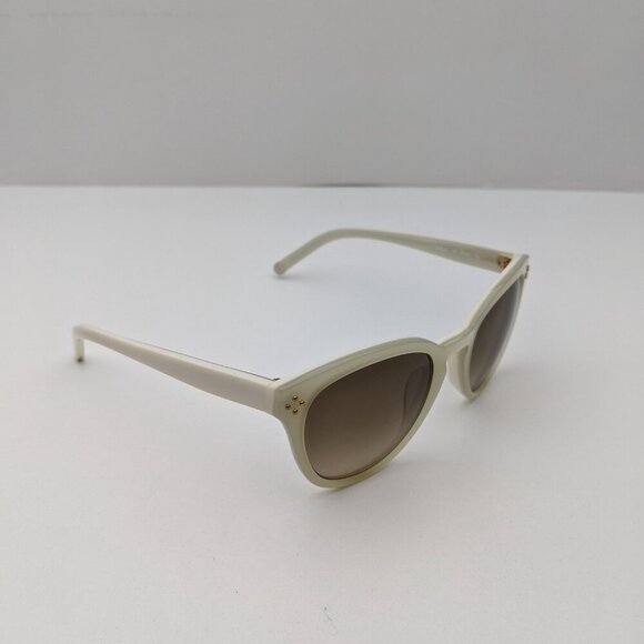 Chloé Cream Frame Brown Lens Sunglasses main image 5